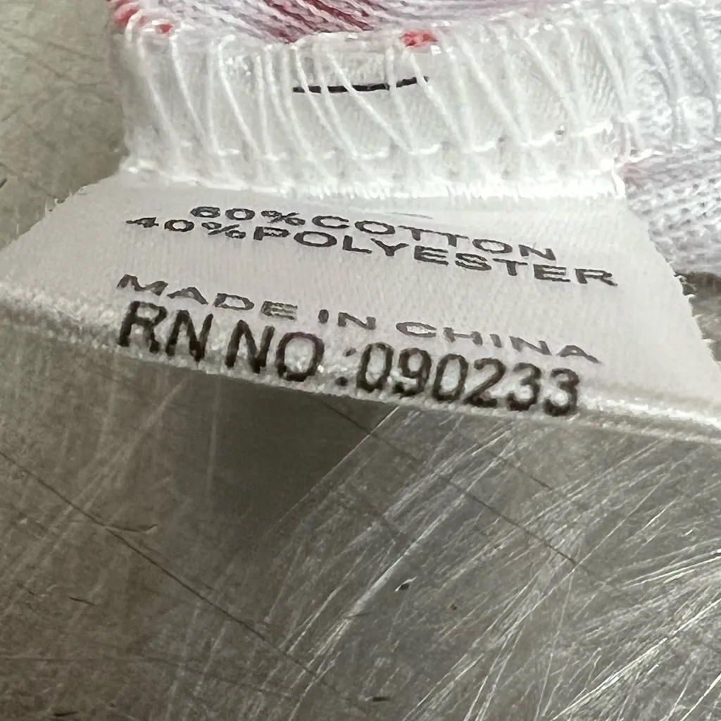 Pacsun Pac Cares White and Red Floral Crop Tank Top - Size XS - EUC - Image 6