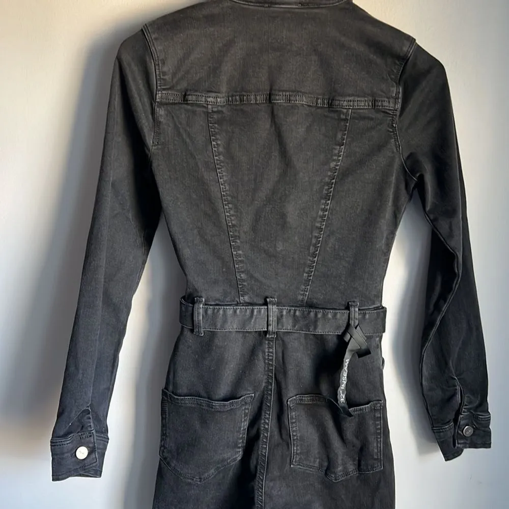 NEW PAIGE Manhattan Denim Jumpsuit - Image 10