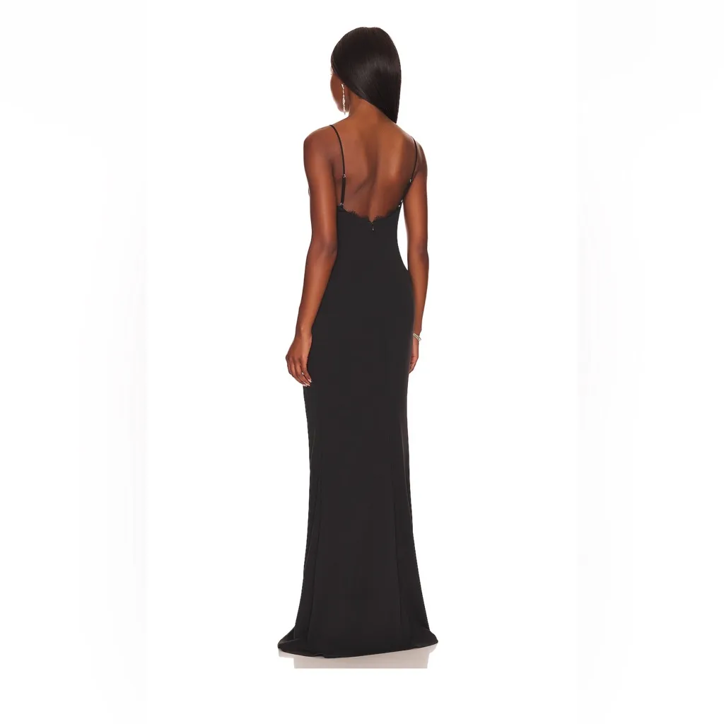 Katie May Saylor Gown in Black - Image 4
