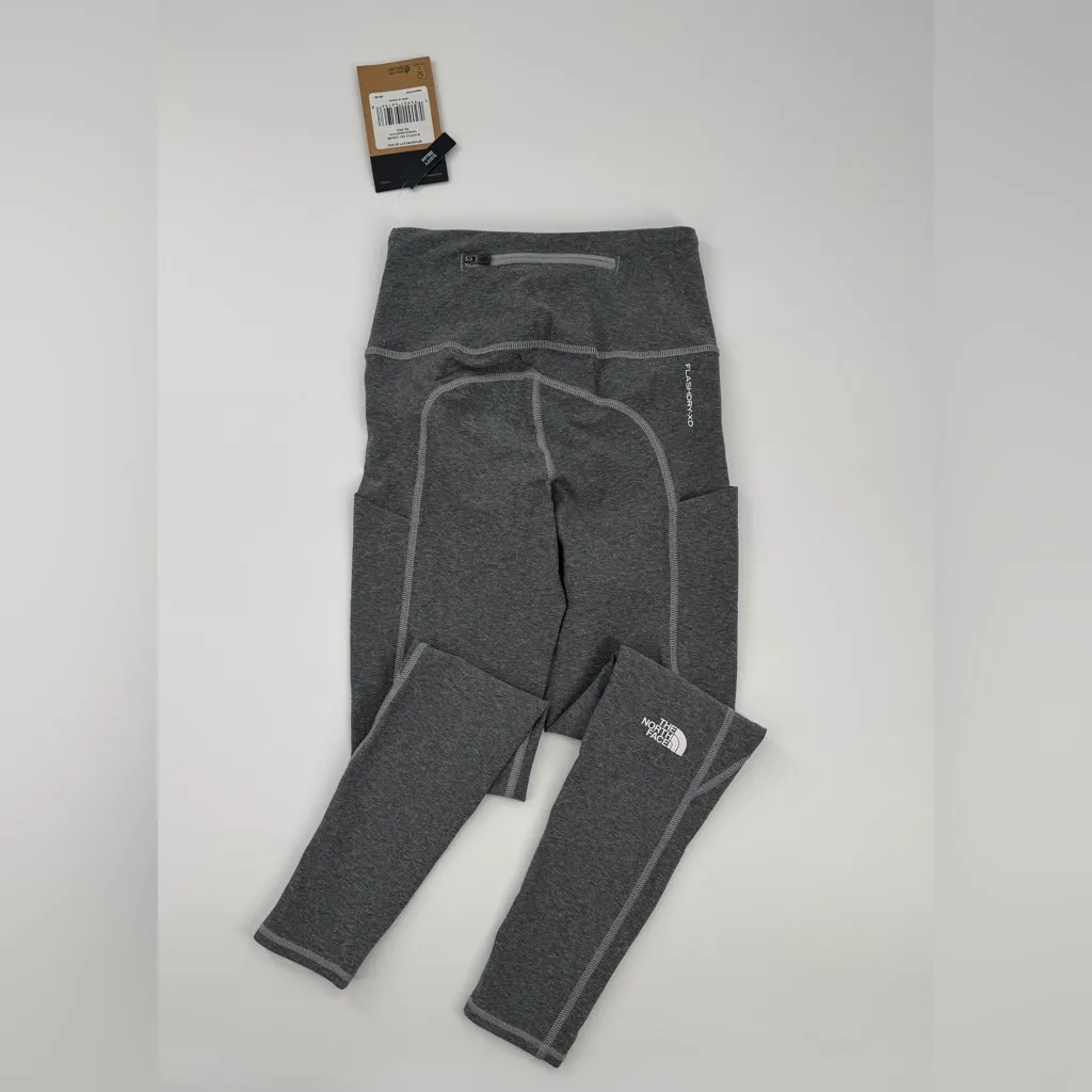 The North Face Women's Kepplier Hike Leggings Grey Heather Size XS NWT - Image 2