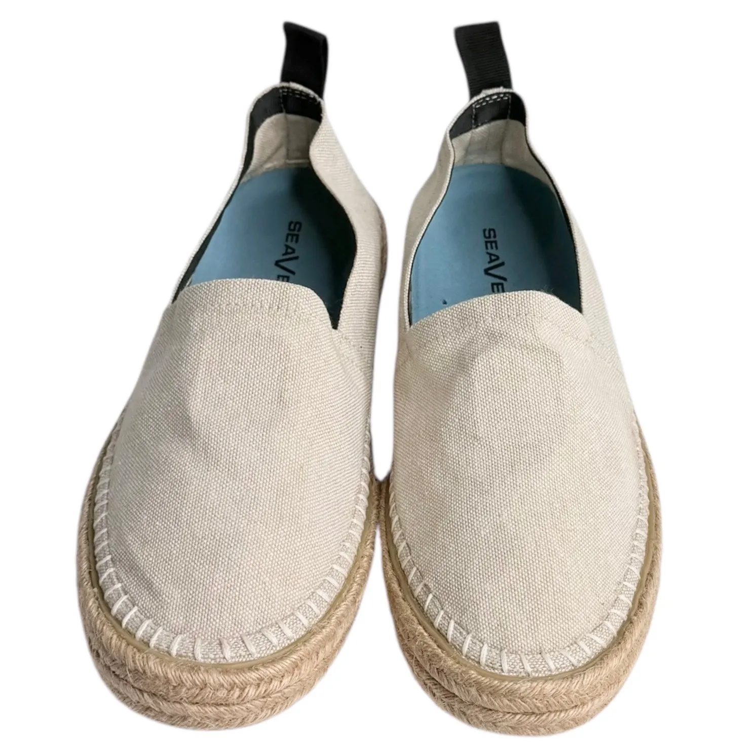 SeaVees Avalon A-Line Espadrille Slip On Shoes Women's 8.5 Natural Jute Sneaker - Image 2