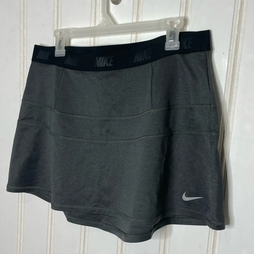 Nike Golf Dri-Fit Ponte Skirt Grey Large 879 - Image 2