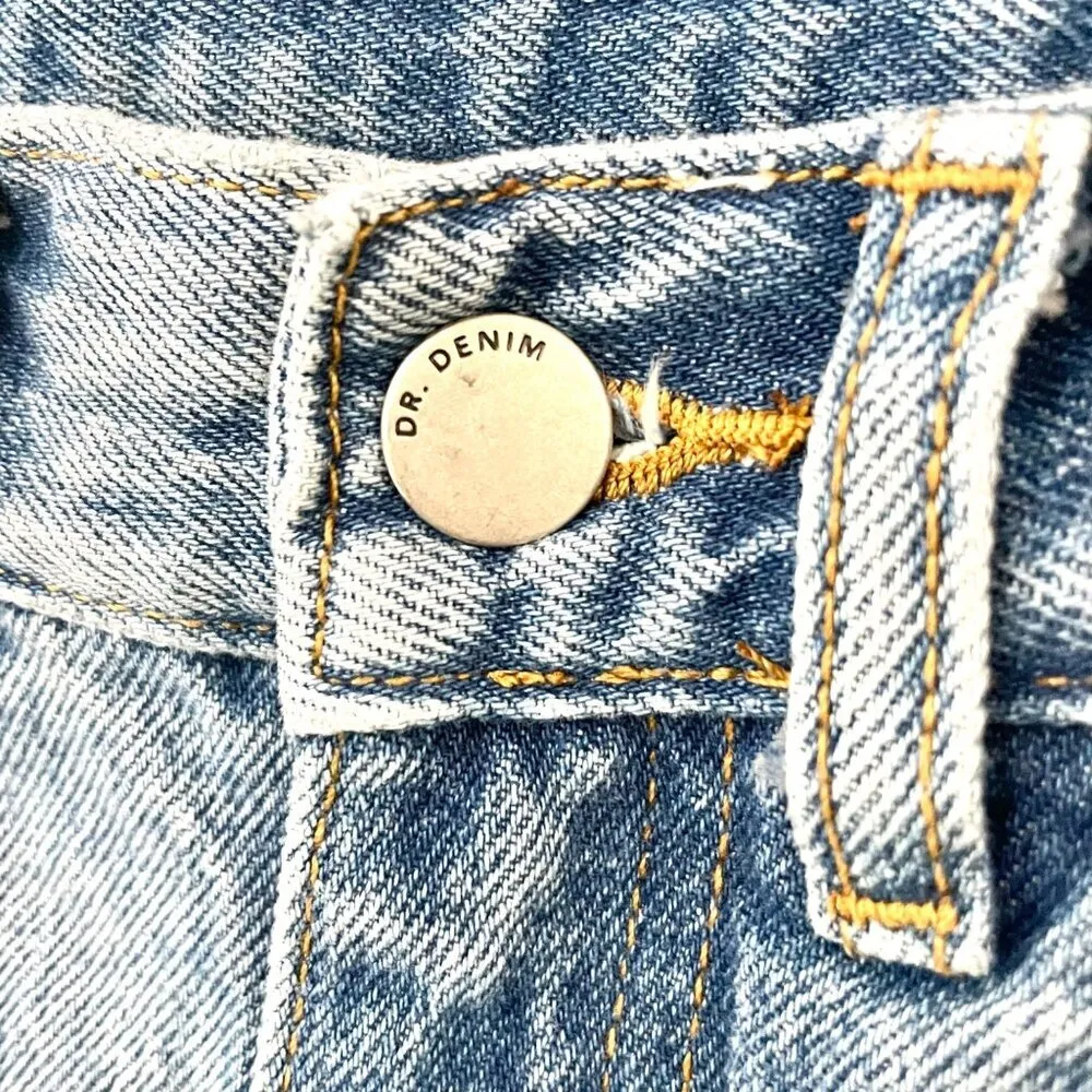 Dr. Denim Echo Wide Leg Jeans Blue Jay Size 24 - Image 3