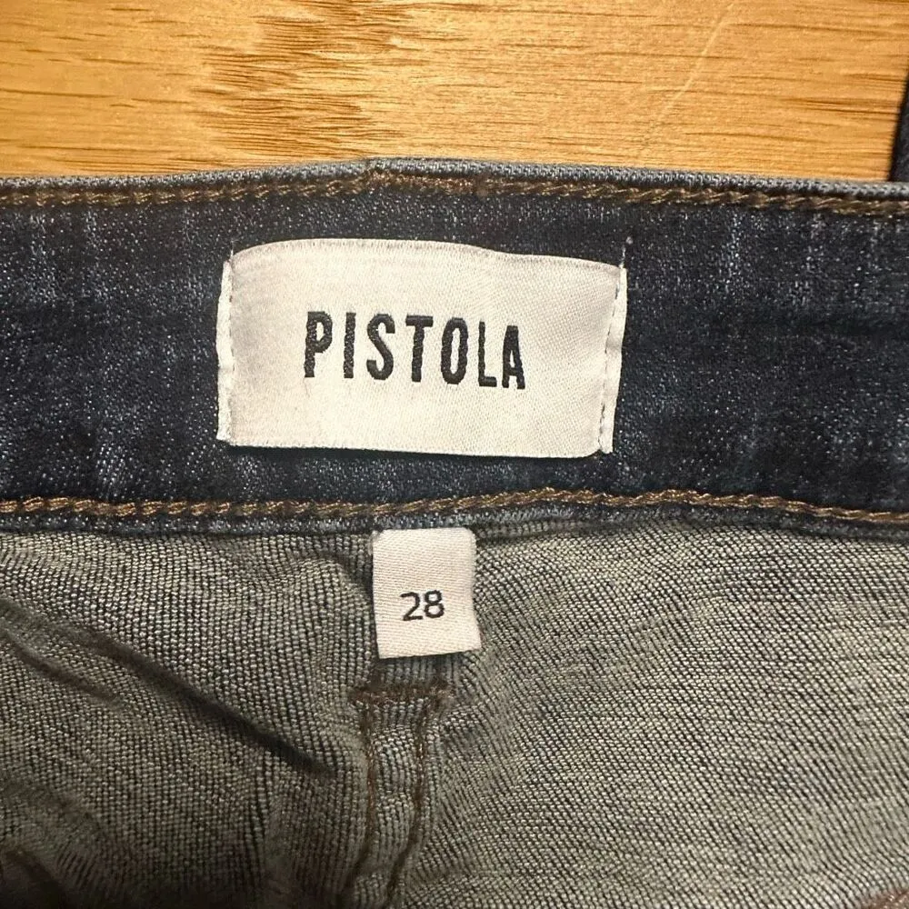 Pistola jeans high rise skinny dark wash 28 - Image 2