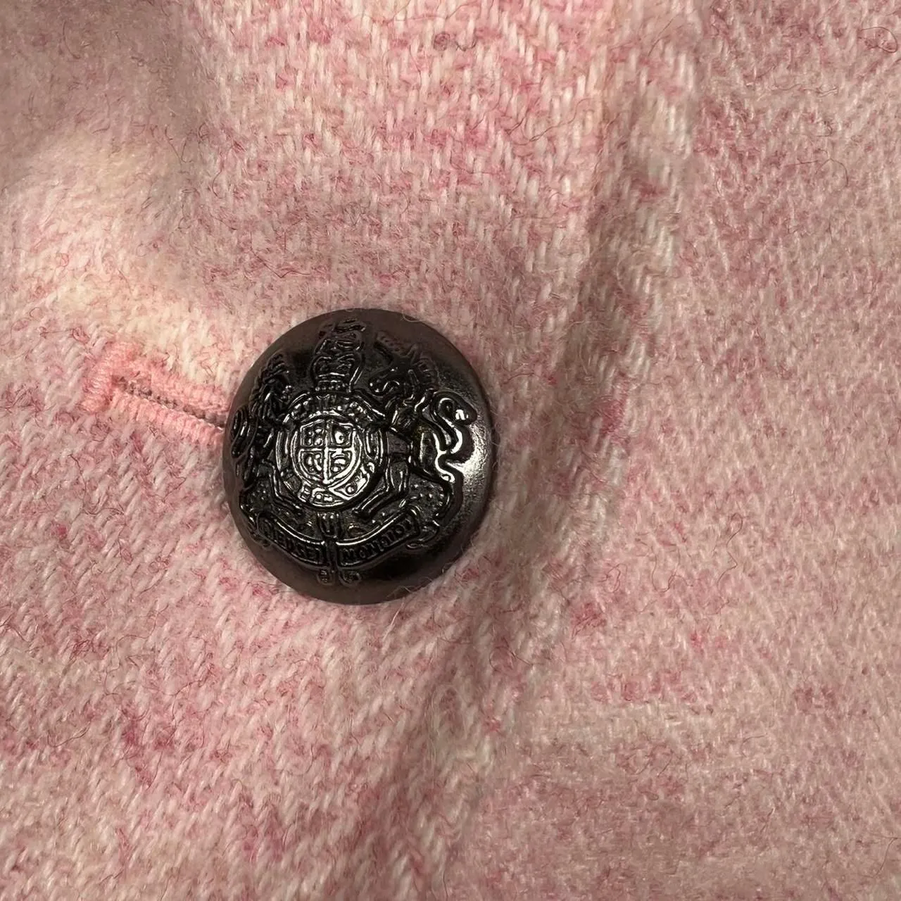 Chic Talbots Pink Tweed Wool Blend Blazer Size 4 barbiecore work wear preppy - Image 7