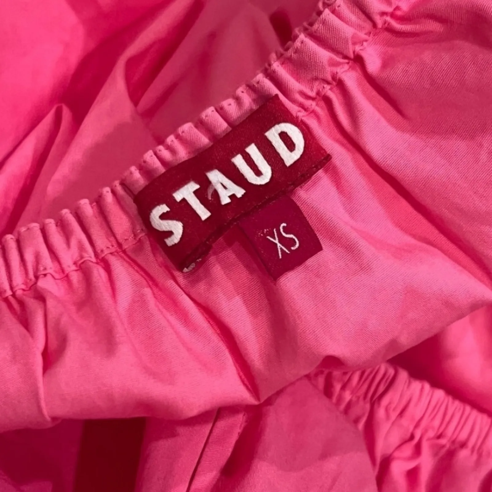 Staud‎ Apfel Pink Halter Open Back Maxi Dress - Tie Back Halter Dress Size XS - Image 8