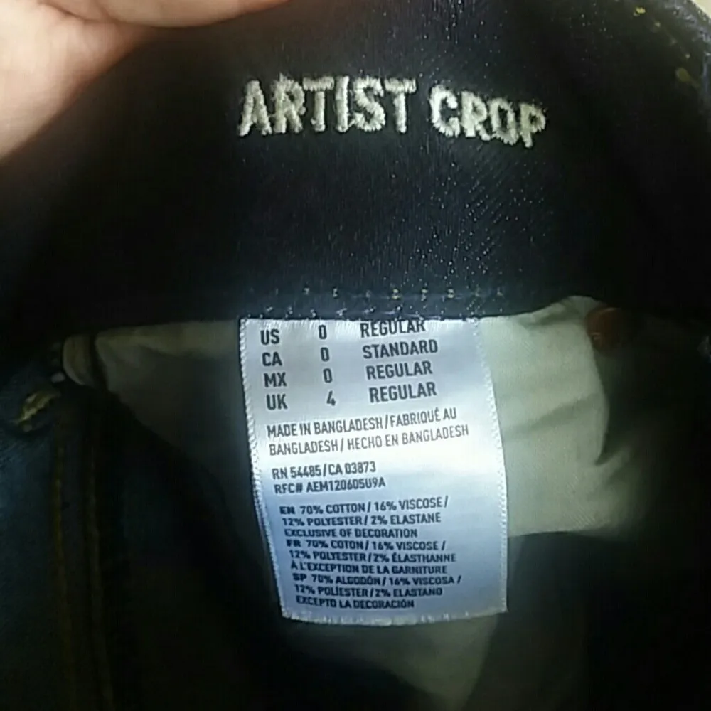 American Eagle  Artist Crop Jeans - Image 6