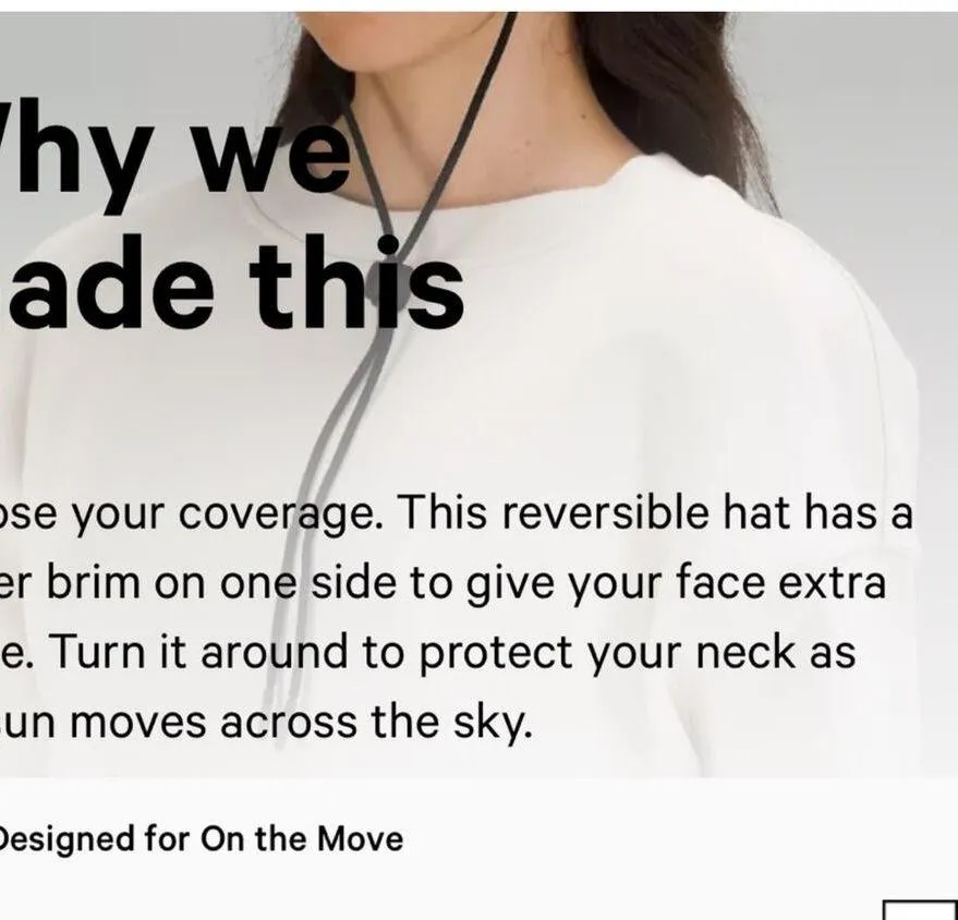 Lululemon  Reversible Brim Bucket Hat - Image 3