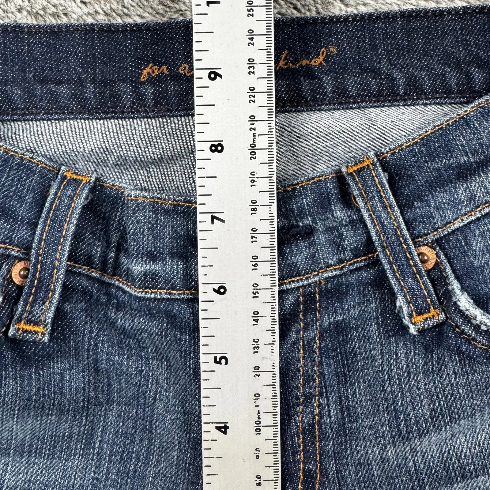 7 For All Mankind Denim Jeans Bootcut Women's 25 - Image 5