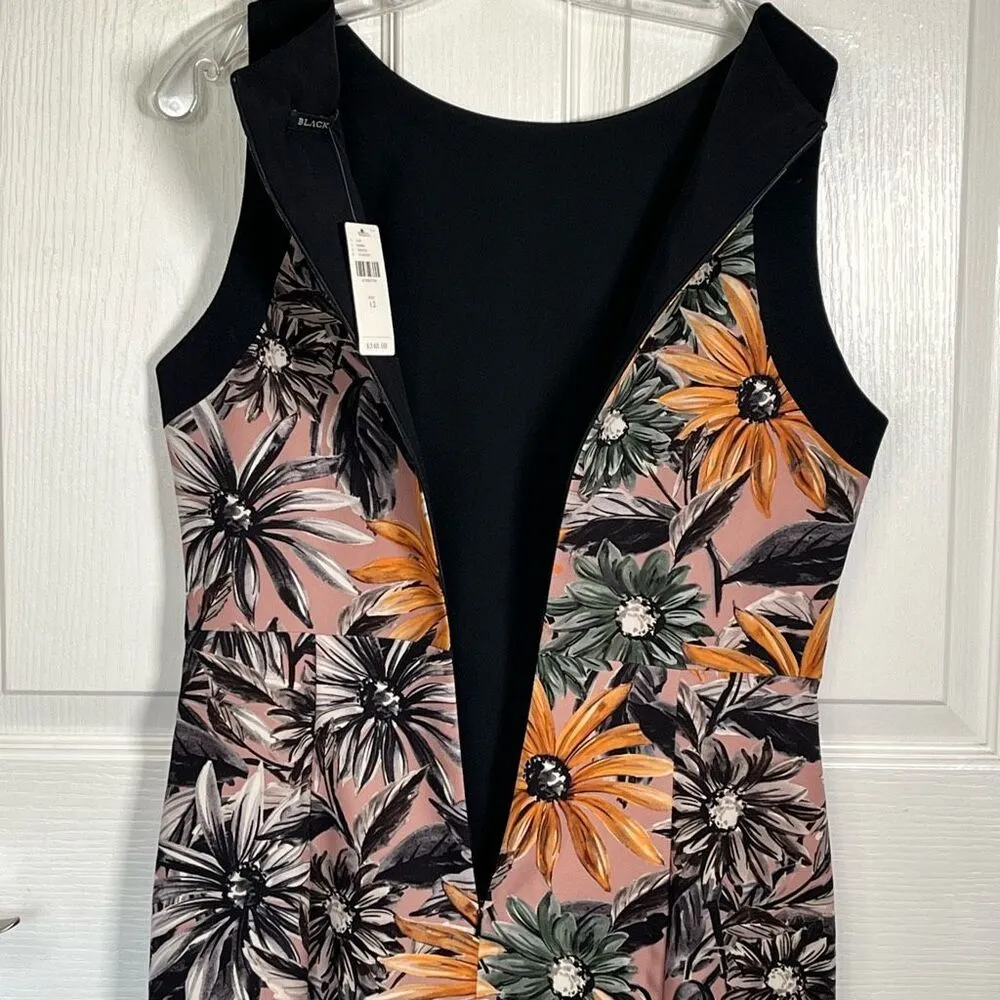 Anthropologie Black Halo Aurora Floral Sheath Dress Sz 12 NWT - Image 14
