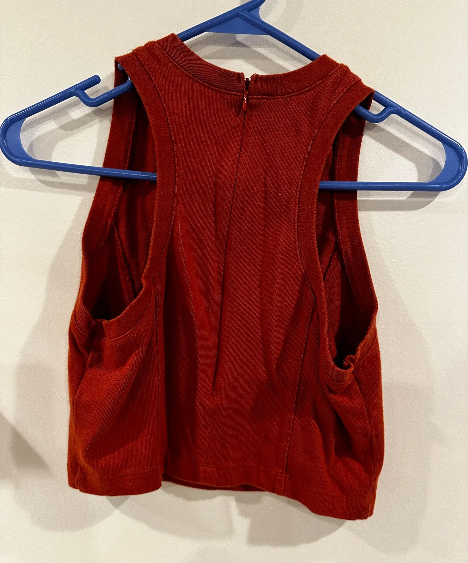 Dark Red Crop Top - Image 2