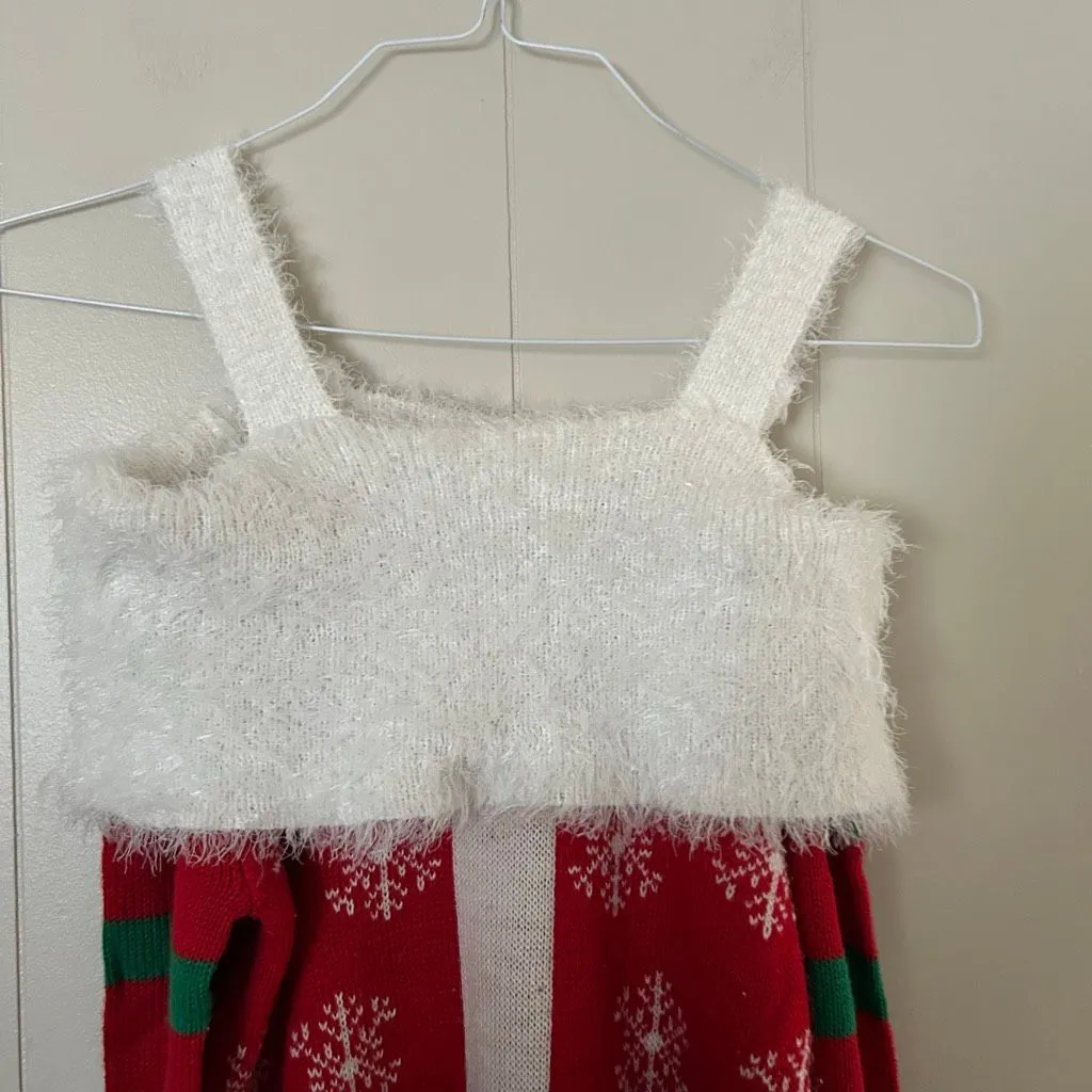 Major Label Group Christmas Elf Sweater Dress XS Holiday Knit - Image 5