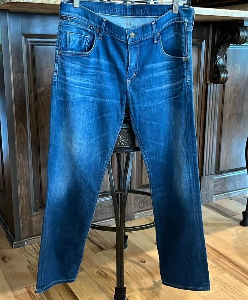 Citizens of Humanity Dylan Drop Rise Cropped Jeans Straight Leg Womens 28 - Image 8