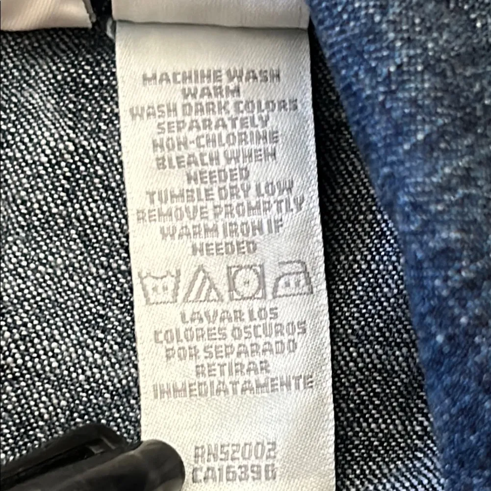 Liz Claiborne  Dark Blue Jean Jacket - Image 6