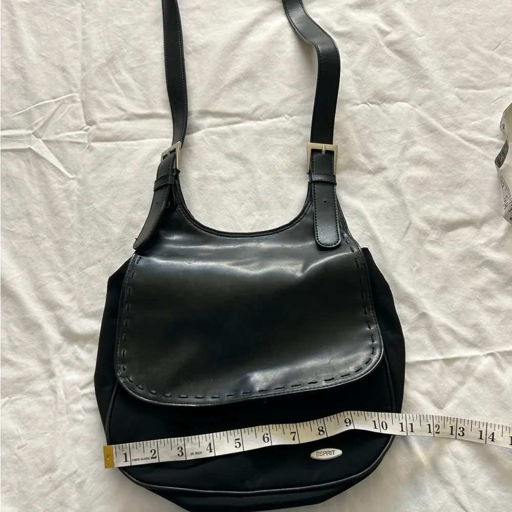 Purse Sleek Black Shoulder Bag with Adjustable Straps Esprit - Image 8