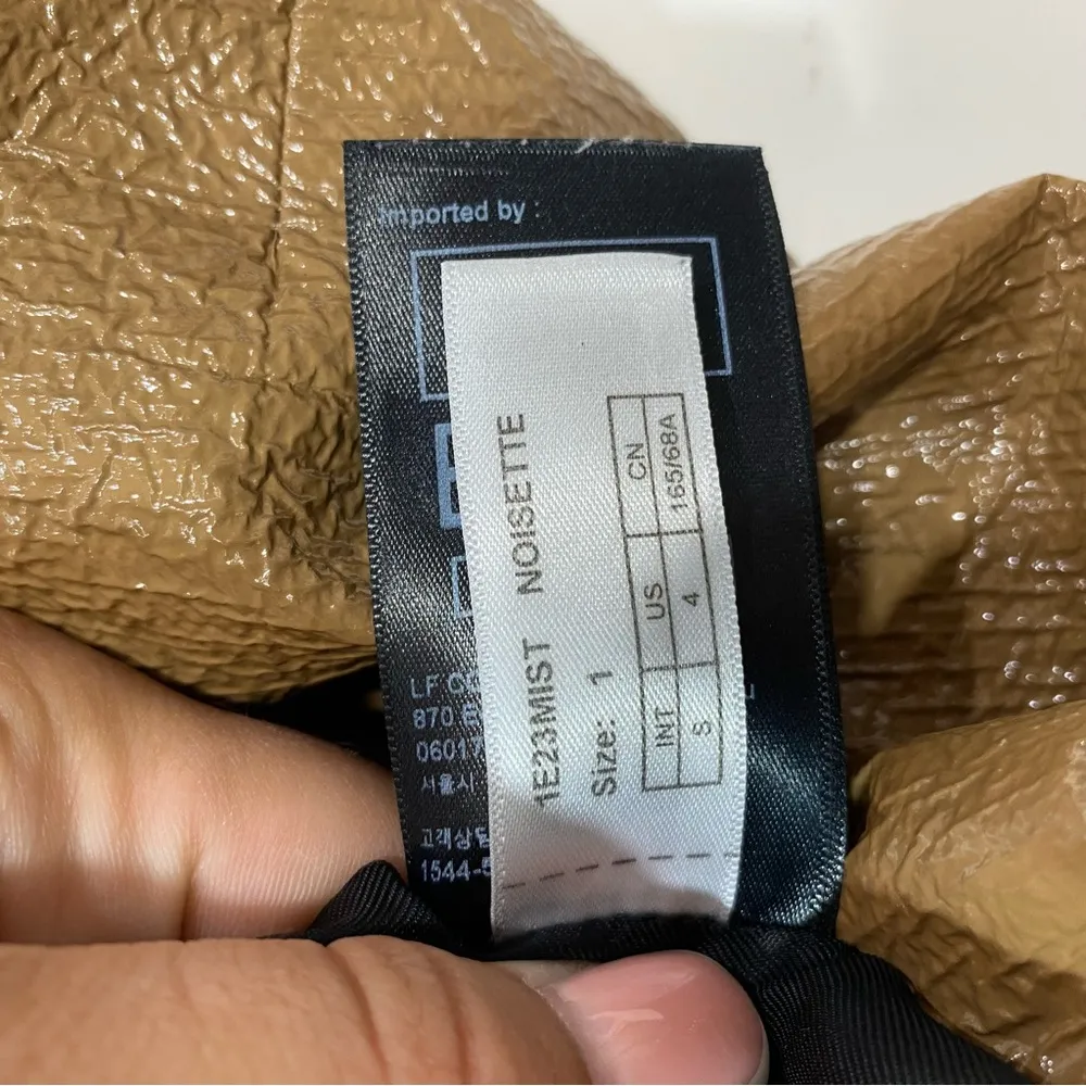 ba&sh Misty faux leather Skirt Size 4 - Image 6