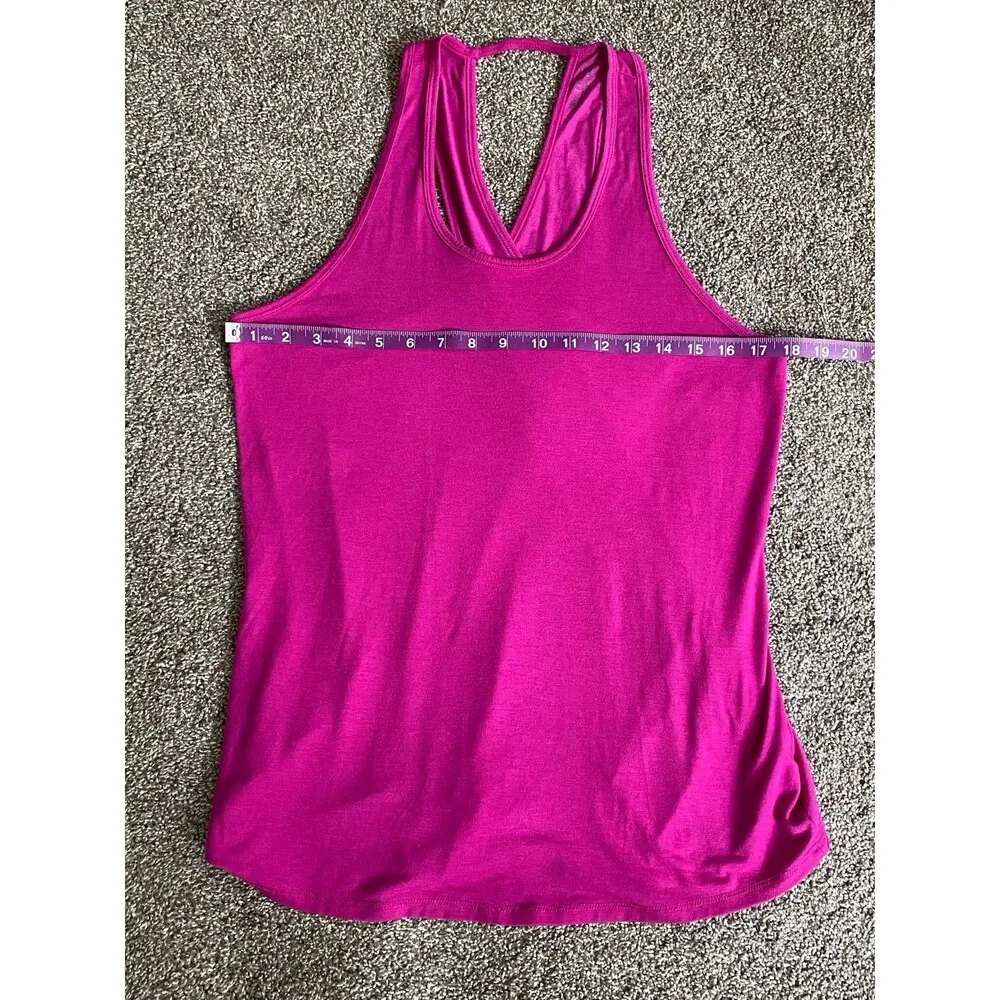 Athleta Pink Open Back Tie Tank Top Women’s Size Small - Image 4