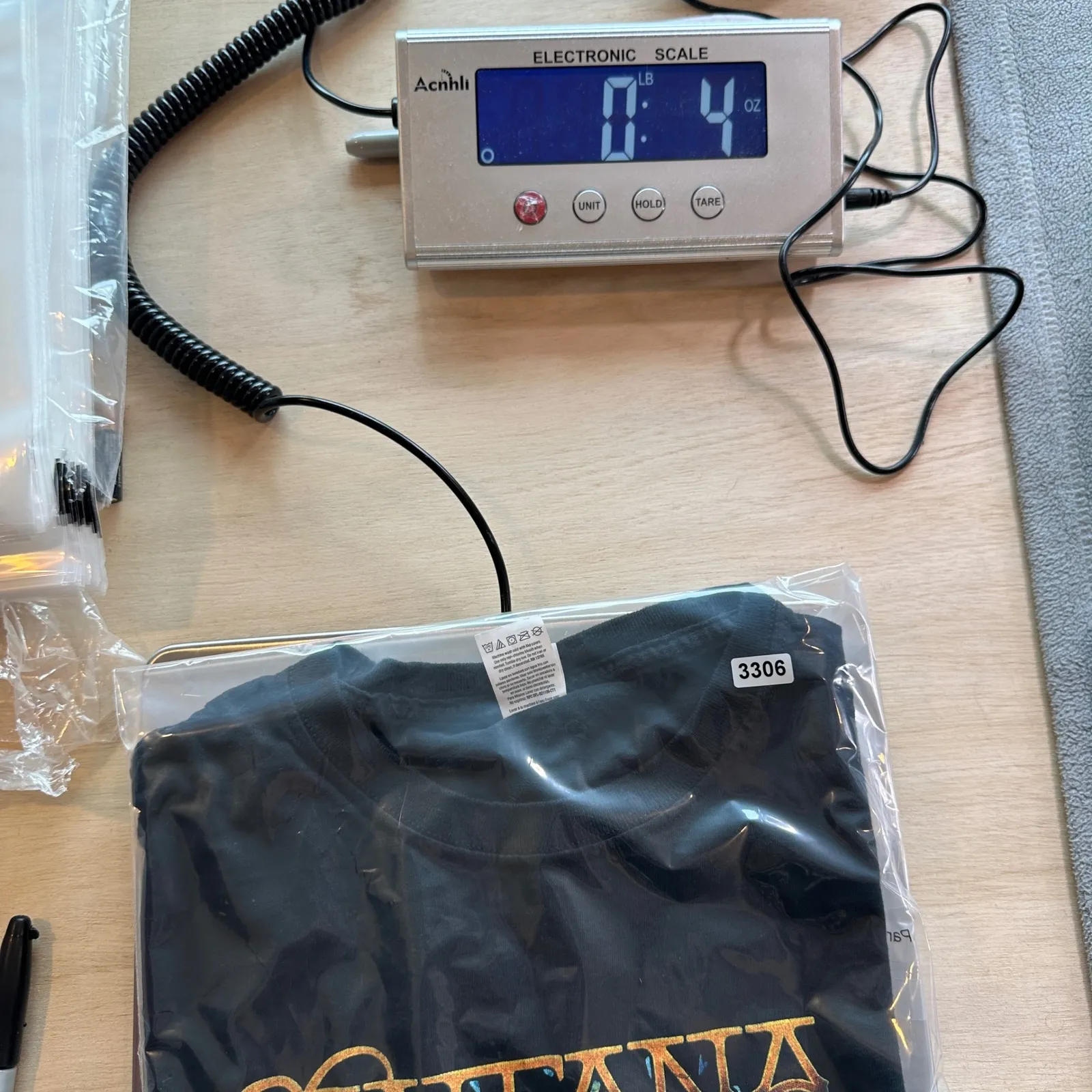 Santana Earth Wind & Fire 2022 Tour T Shirt Womens M Cropped Black Music Retro - Image 5