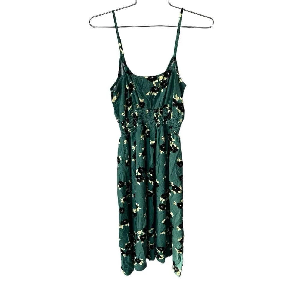 ModCloth Anytime Sleeveless Dress in green floral S - Image 2