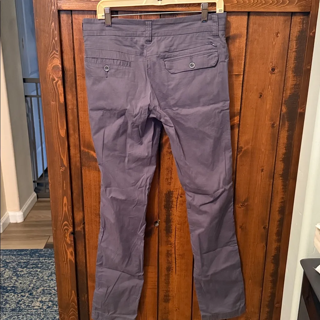 Toad & Company Emilia Khaki Pants, Dark Gray, Size 8 Gray - Image 4