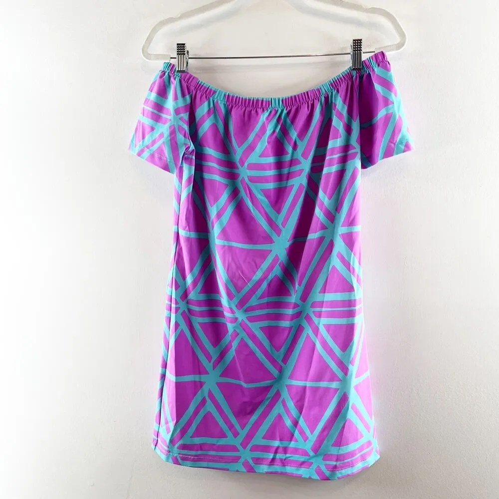 Mahi Gold Geometric Print Off - Image 5