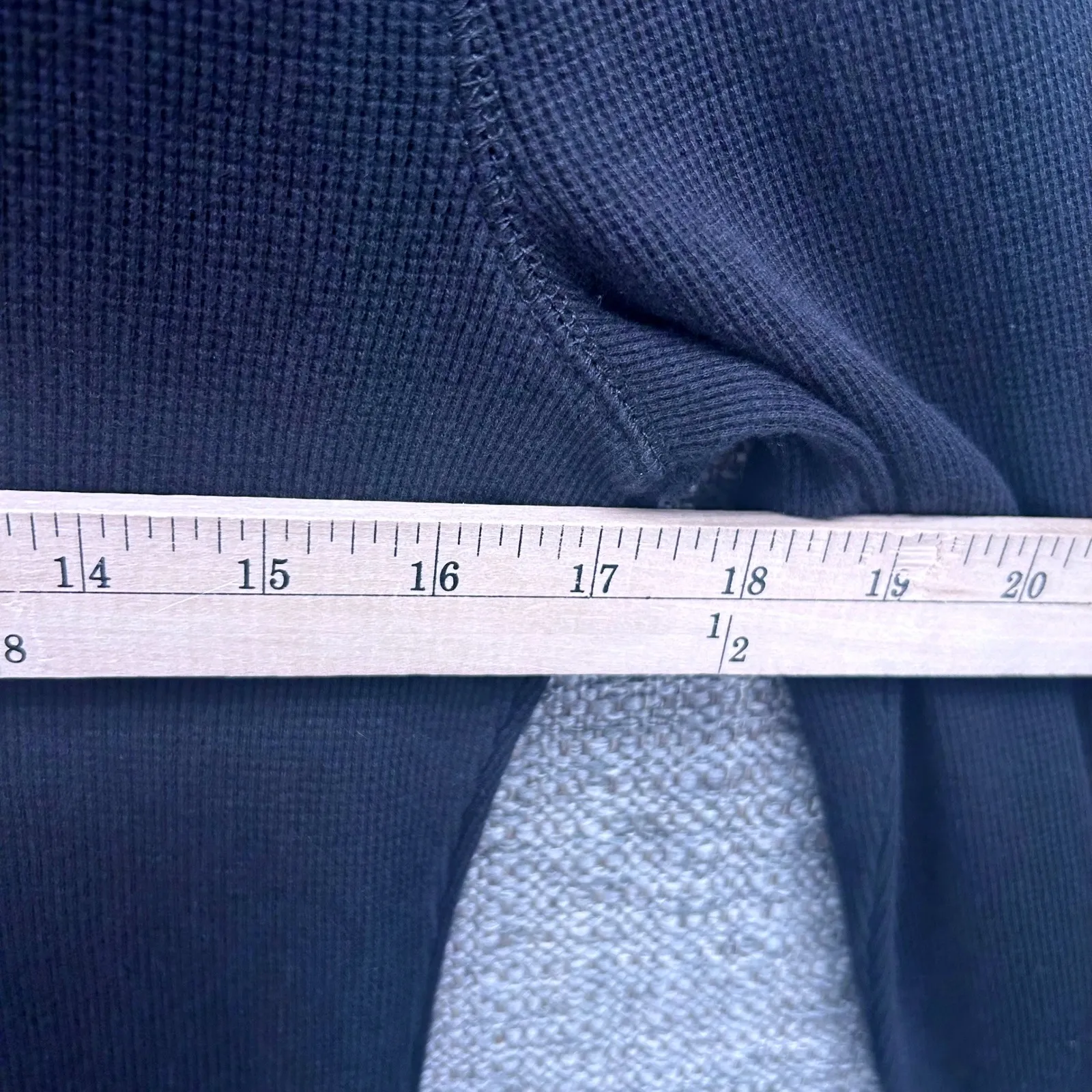 Lauren Jeans Co Womens Henley L Black‎ Alt ASO Bella Swan Elena Gilbert Waffle - Image 9