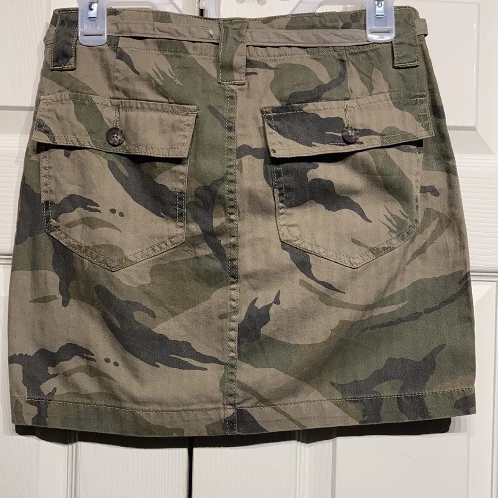 LUCKY BRAND Camo Skirt Size 26 Lucky Mini Skirt - Image 6
