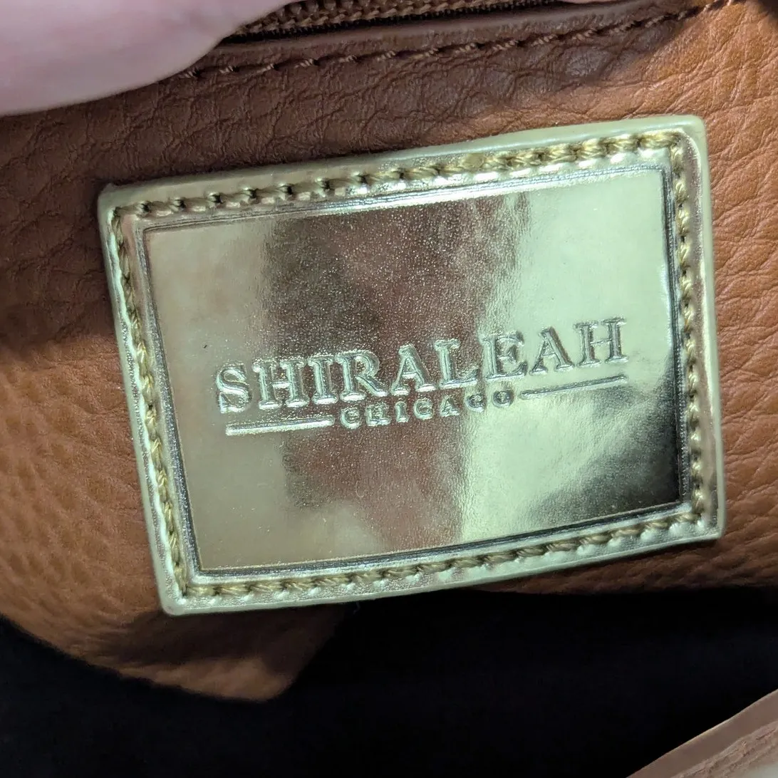 Shiraleah Faux Leather Crossbody Saddle Bag Purse Satchel Brown Tan Western - Image 5