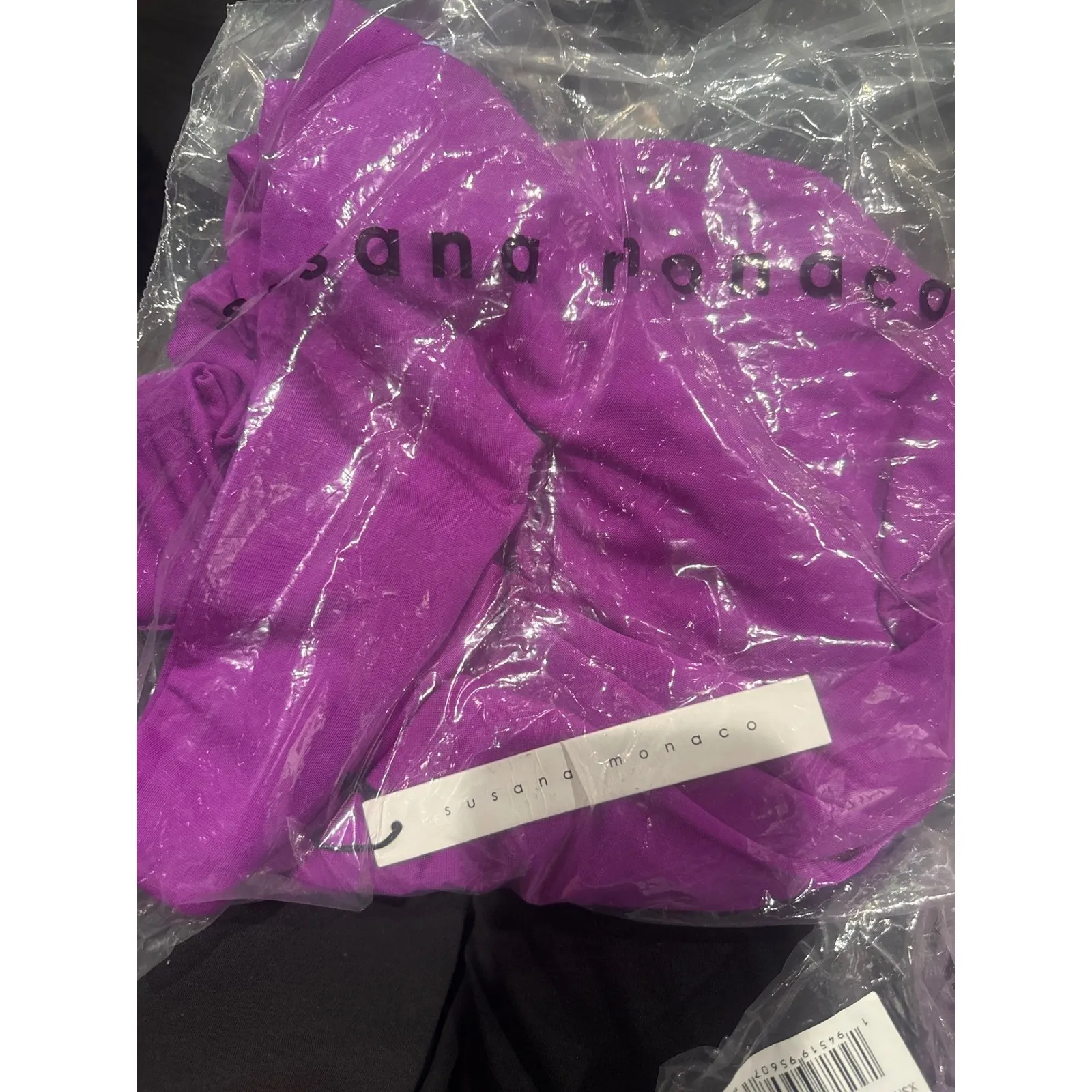 NWT SUSANA MONACO Viscose Side Gathered Slit Skirt in Supernova Sz Small ‎ $218 - Image 4