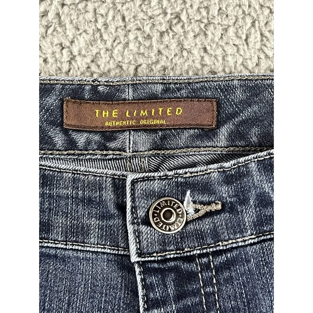 The Limited Jeans Women 10 Bootcut Low Rise Medium Wash Boho Casual Y2K‎ - Image 3