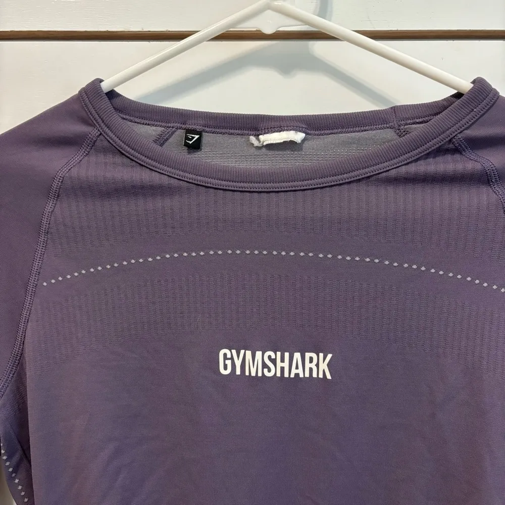 Gymshark Purple Long Sleeve Top - Image 5