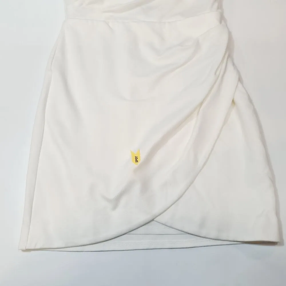 Michael Costello x REVOLVE Felice Mini Dress in Ivory Small - Image 13