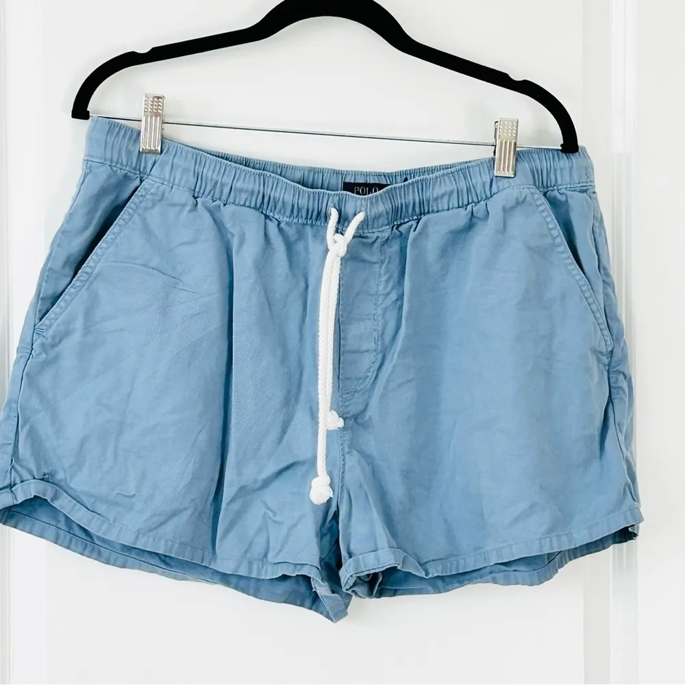 Polo Ralph Lauren Blue Women's Shorts Large - Image 2
