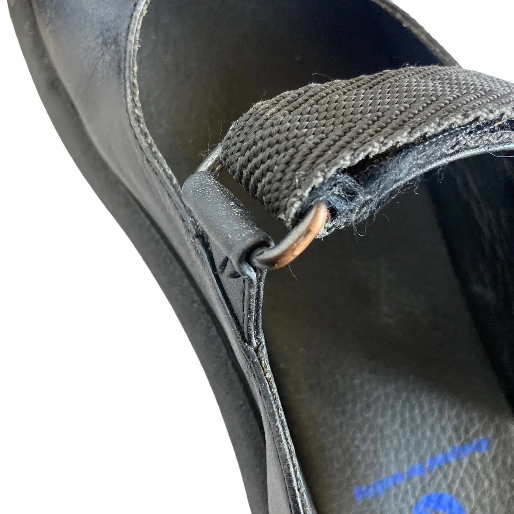 Wolky Women's Black Leather Jewel Sport Sandals 3204 Size 41 - Image 10