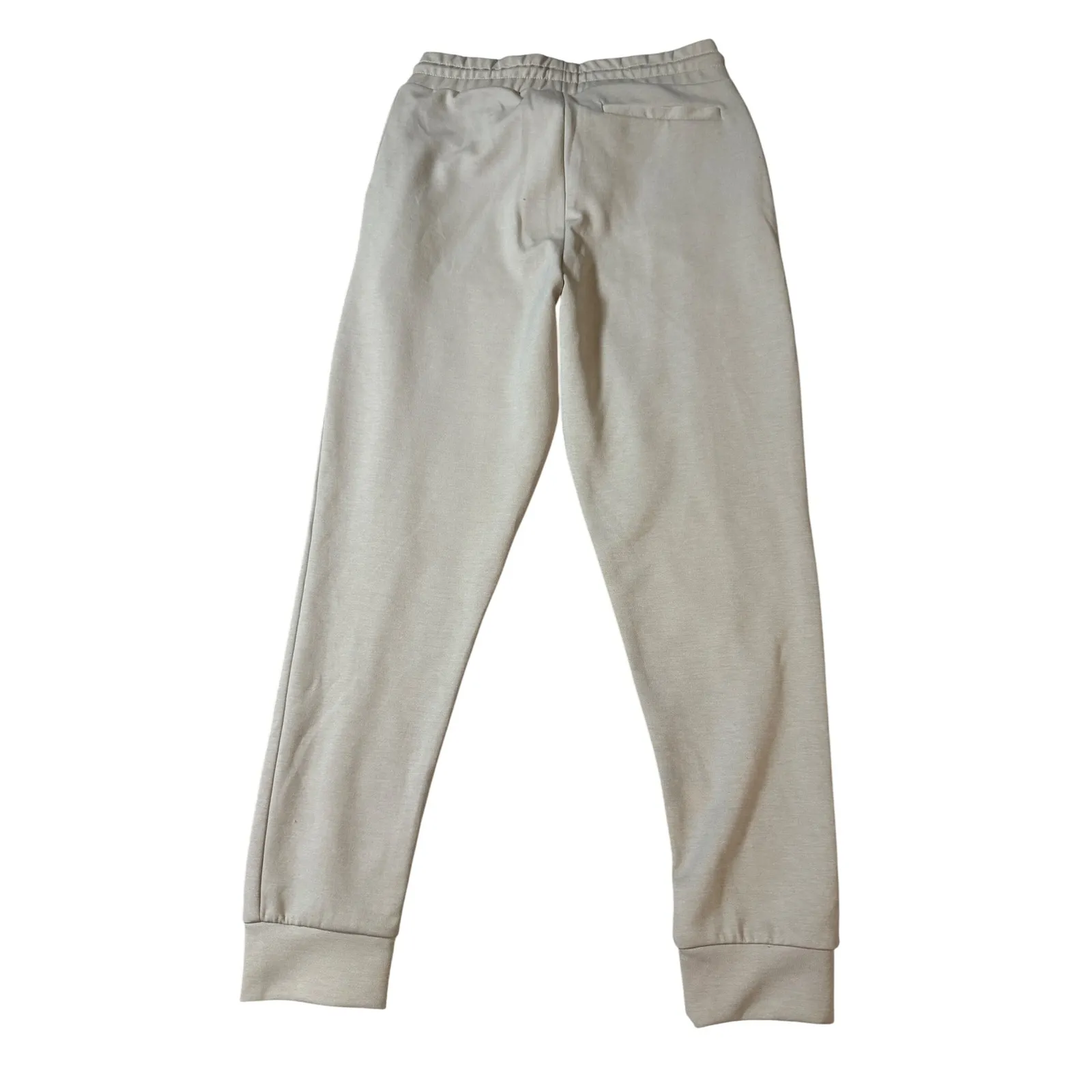 NWT Zara Women Beige Tan Loungewear Pants‎ Pockets Size Small Soft - Image 7