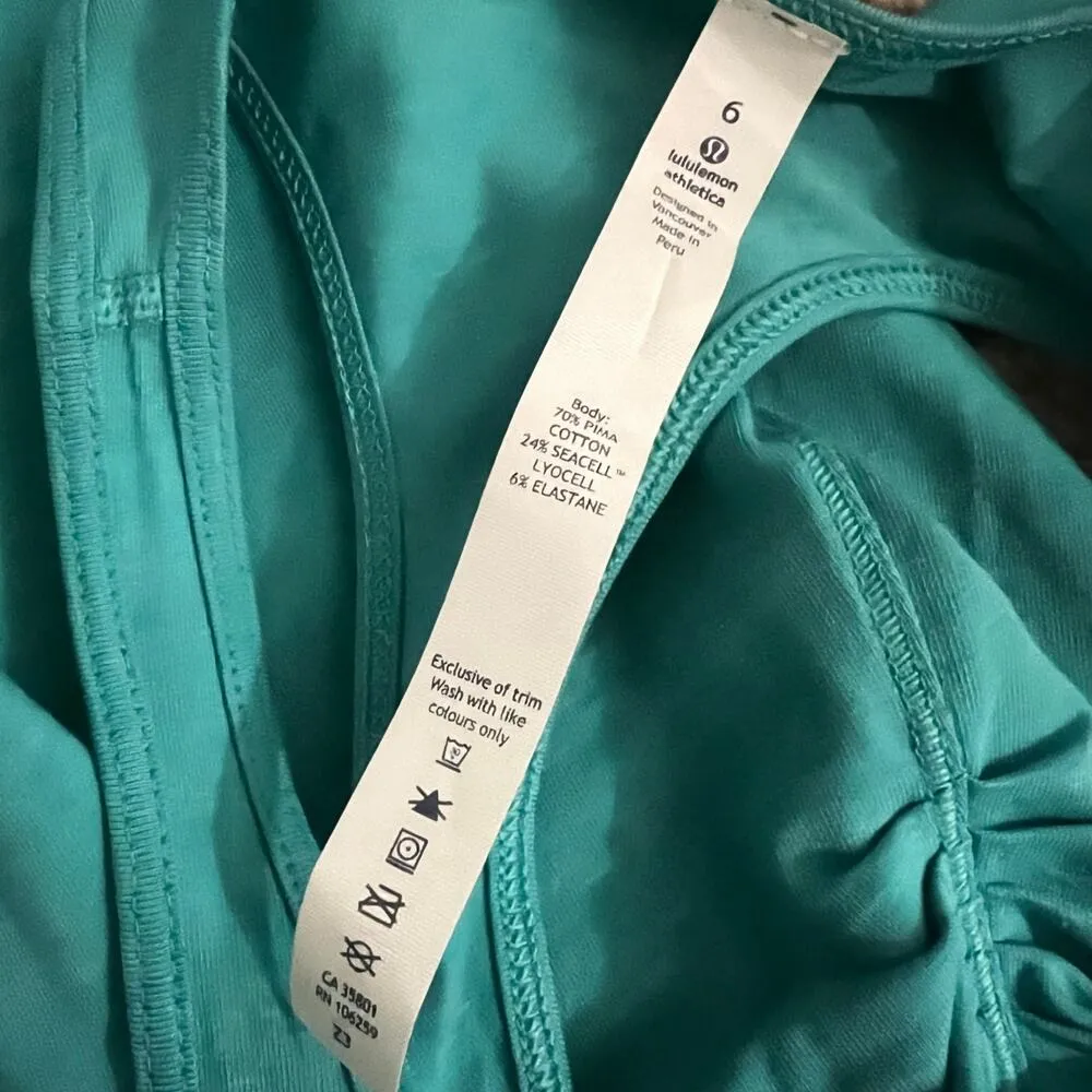 Go For It Open Back Tank Dress 6 Women’s Heathered Surge - Image 4