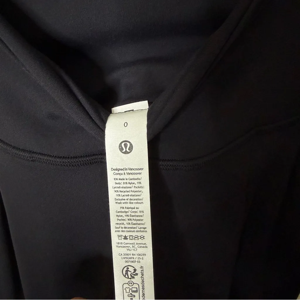 Lululemon NWT  Align Palazzo Pant *Regular Black Womens Size 0 - Image 7