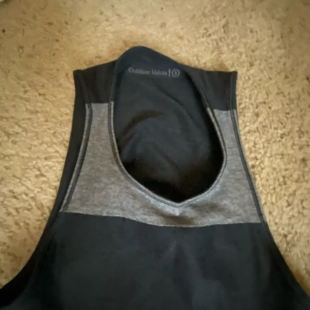 Outdoor Voices Womens Athletic Sports Top Bra S Small Navy Black Gray Bust 30 32 - Image 2