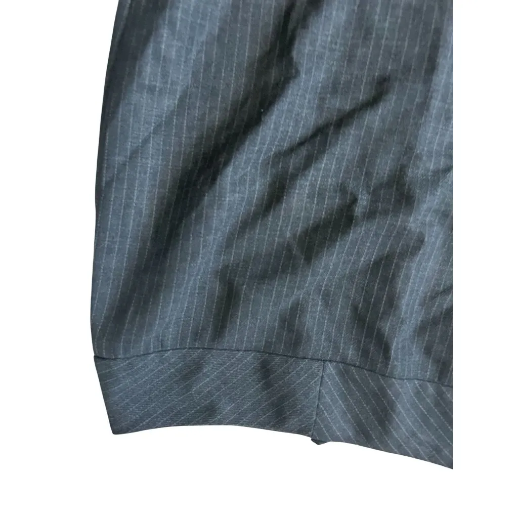 ESCADA Vintage Margaretha Ley Gray Pencil Skirt Sz 36 - Image 2