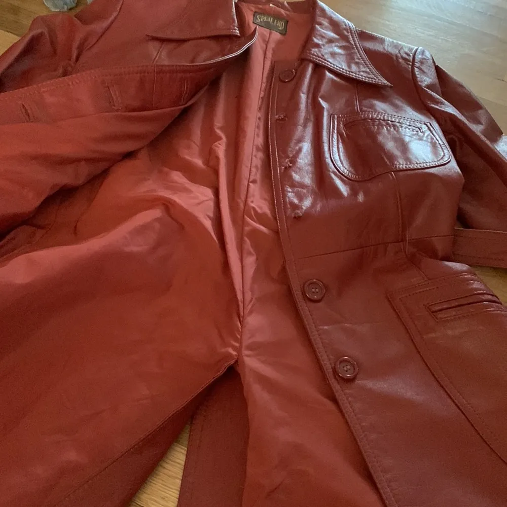 Fabulous Vintage 1970s Brooklyn leather stunner! - Image 8