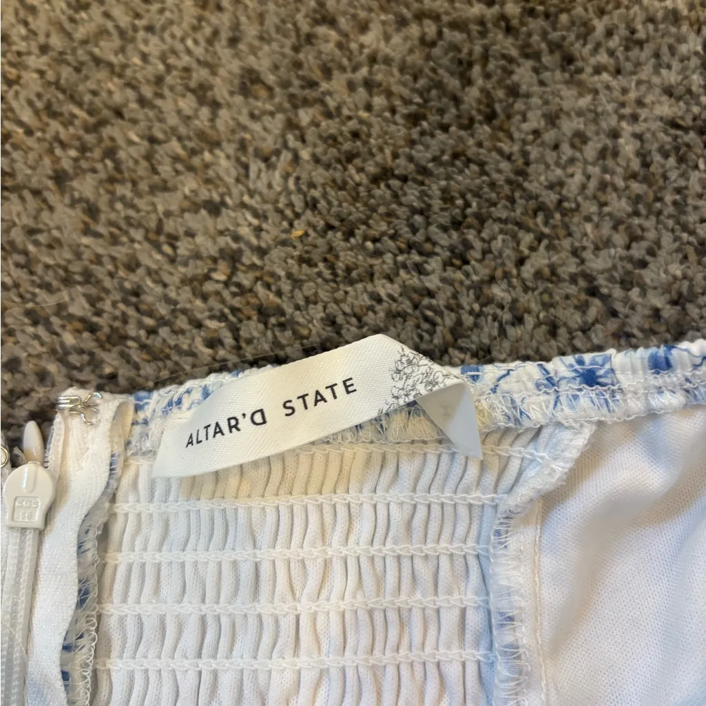 Altar’d State Strapless Romper - Image 2