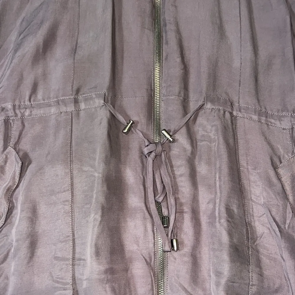 Military Cupro Jacket Color Deep Ash Size L NWT - Image 4