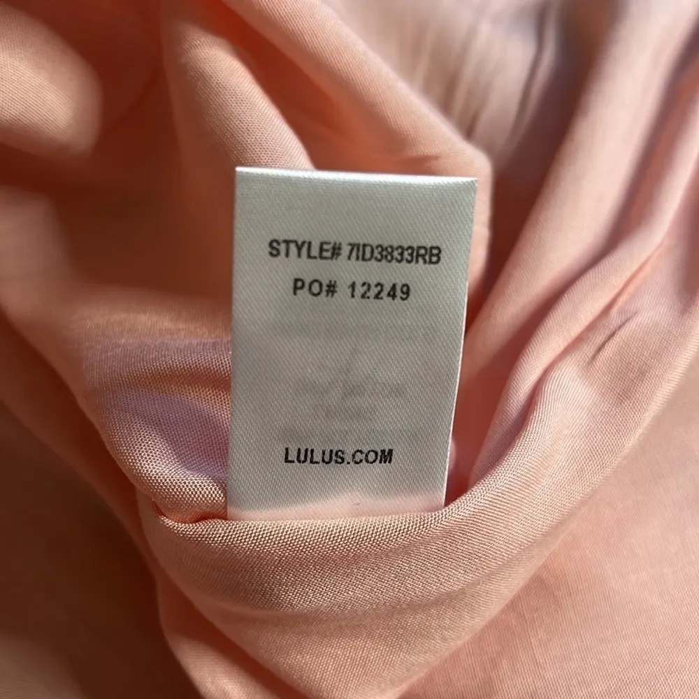 Lulus • striped spaghetti strap dress with ruffle detail - Image 13