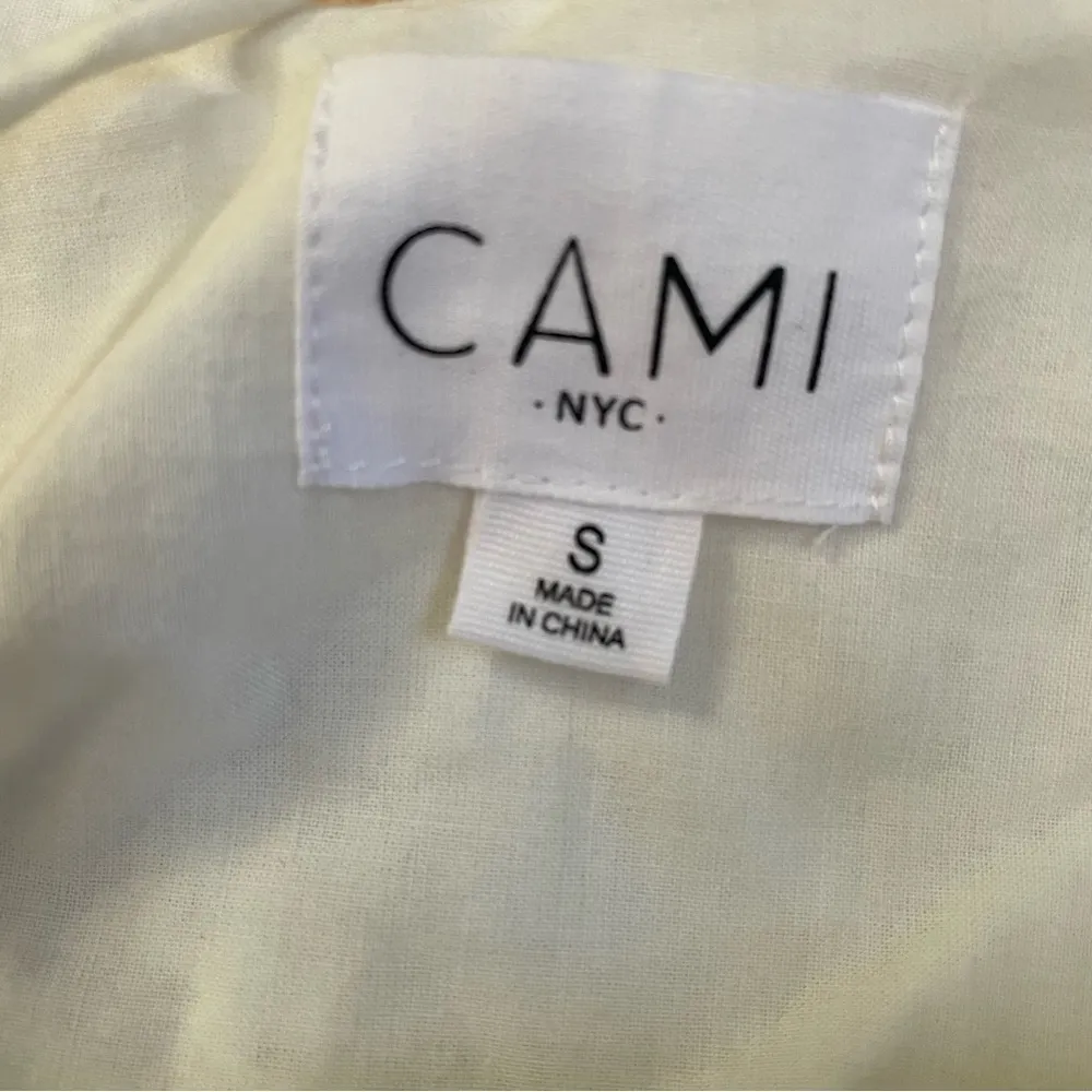 Cami NYC White Eyelet Mini Dress Size Small - Image 7