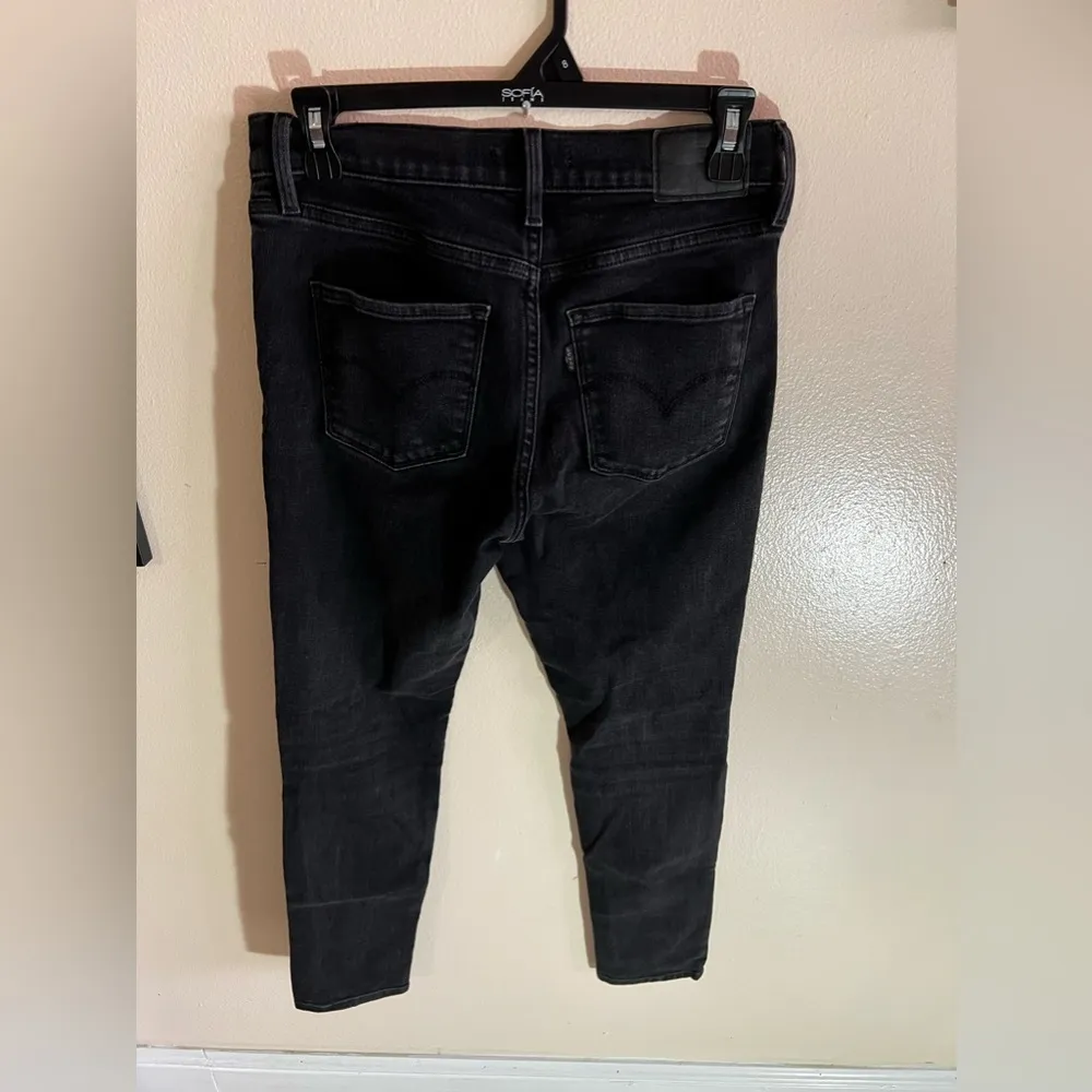 LEVI STRAUSS Premium 311 Shaping Skinny Black Jeans Size 26 - Image 10