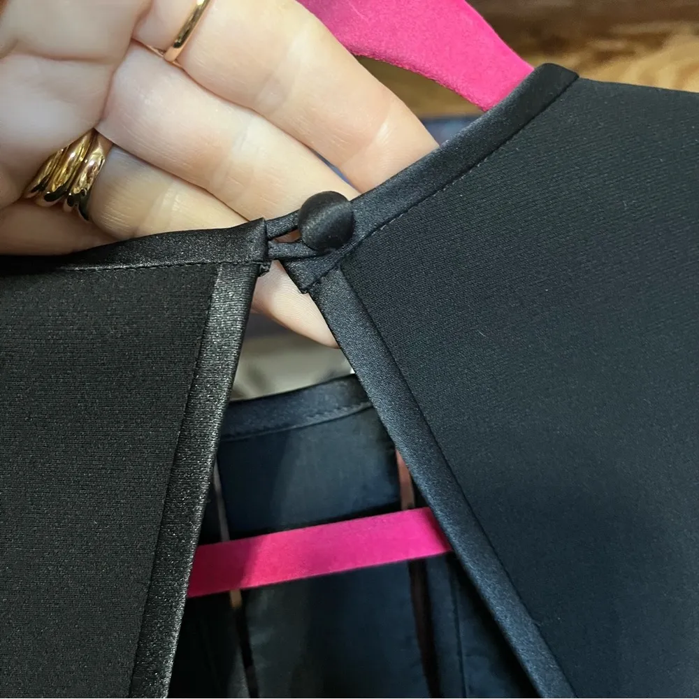 Liz Claiborne Black‎ Maxi Dress Evening Church Funeral Event Special Occasion - Image 7