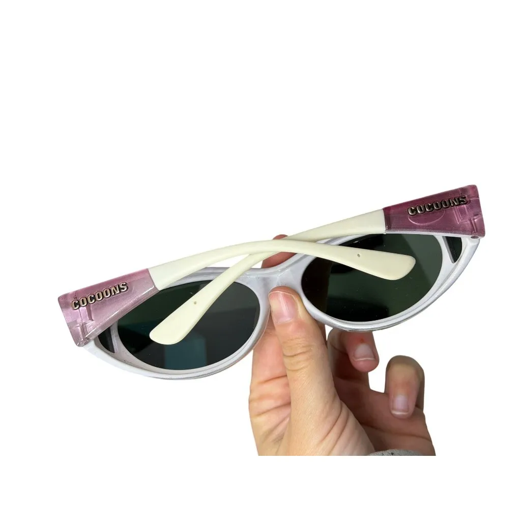 NWB Cocoons Polarized Fitover Sunglasses UV400 Pink Frame Live Eyewear with Case - Image 4