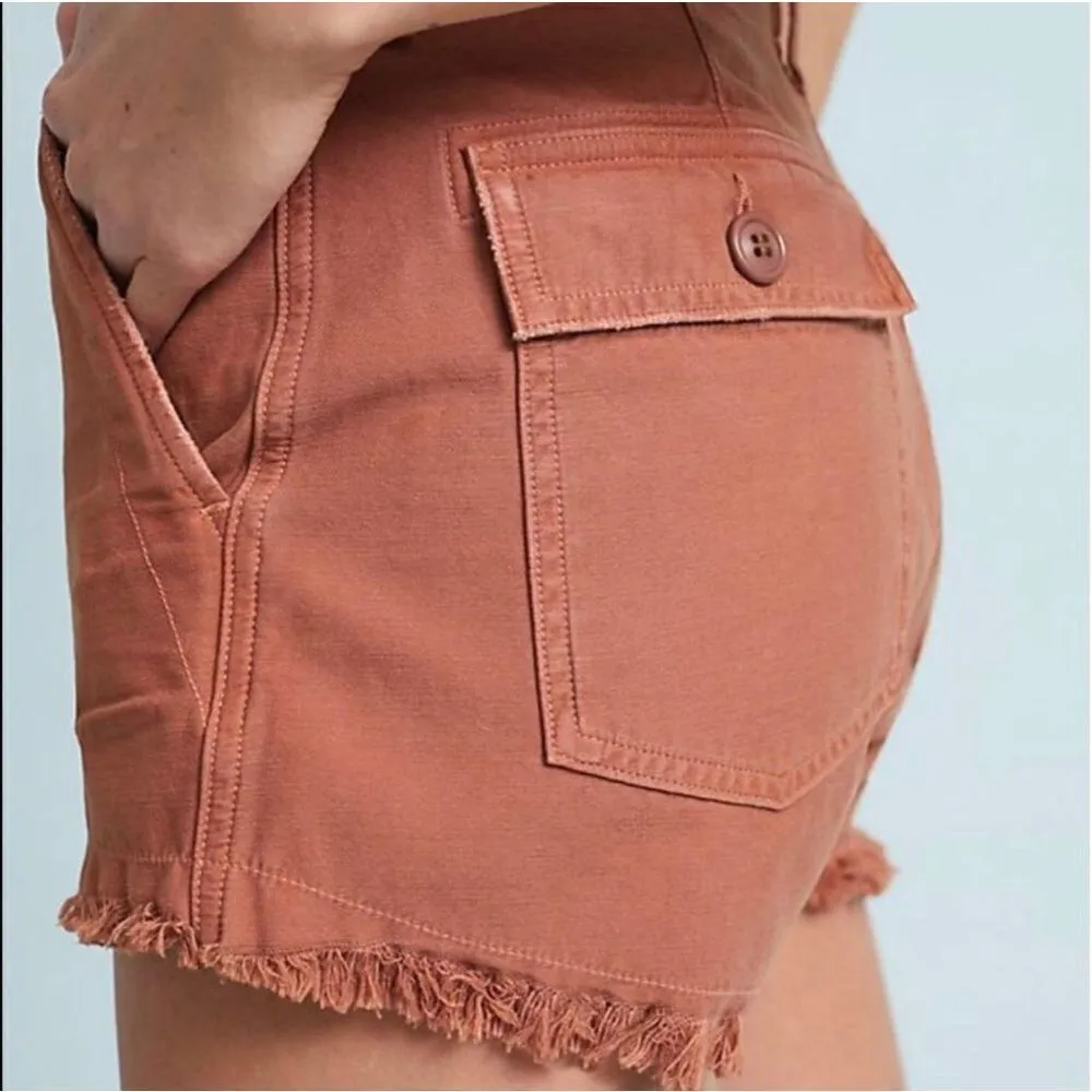 Citizens of Humanity Meghan Ultra-High Rise Sateen Surplus Shorts Size 25 - Image 2