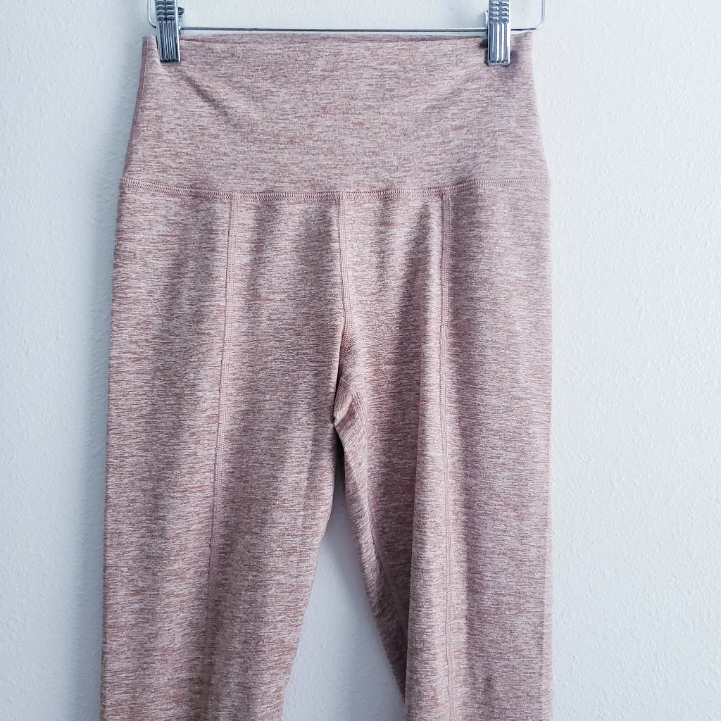 Aerie Offline Heathered 3/4 Yoga Band Leggings - Image 2