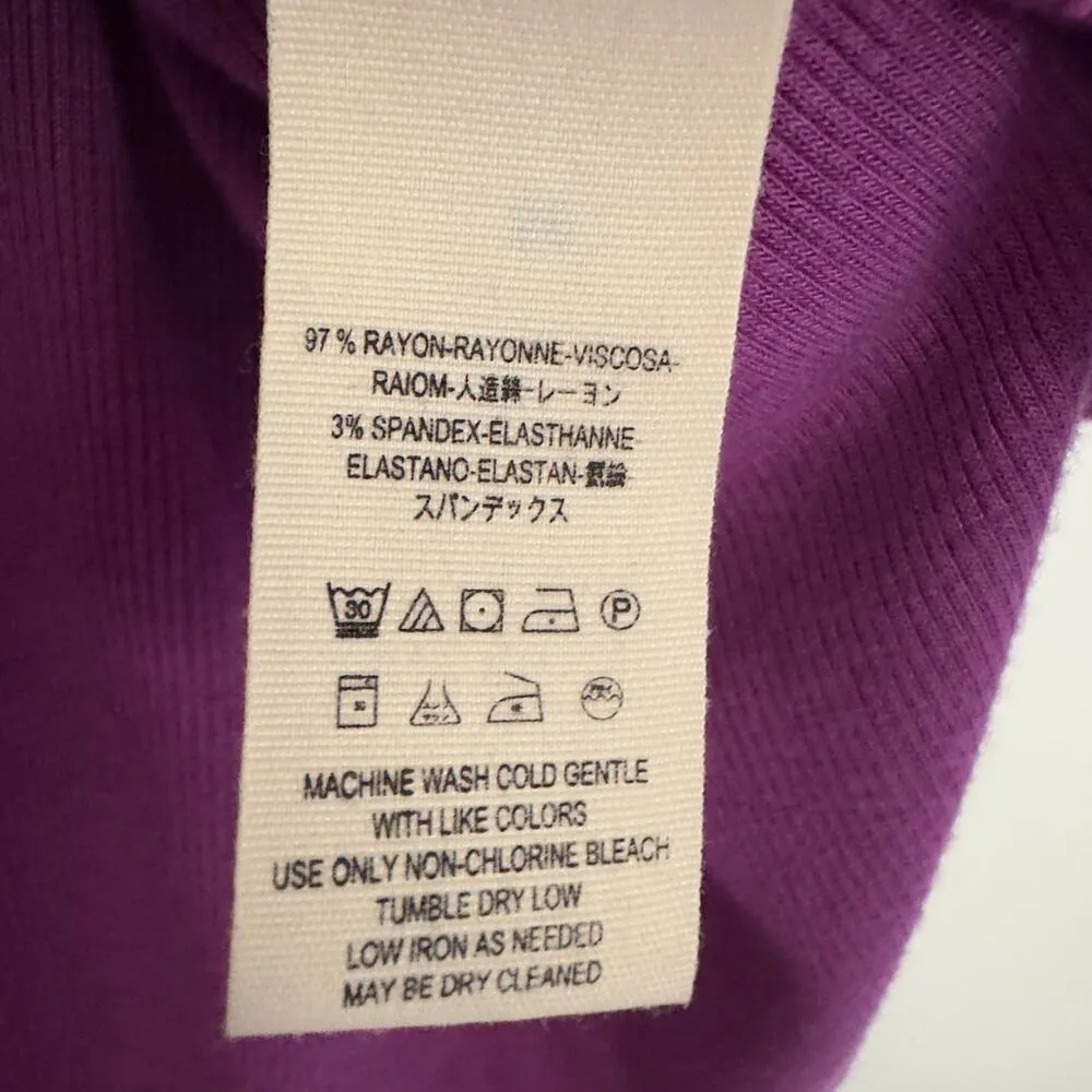 Free People Ribbed Open Cutout Back tank top twist should sleeveless stretch S - Image 5